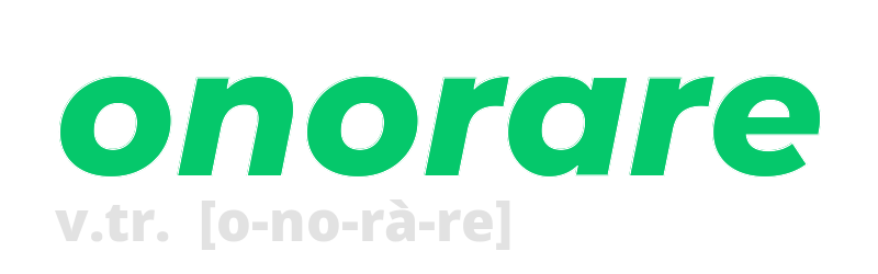 onorare