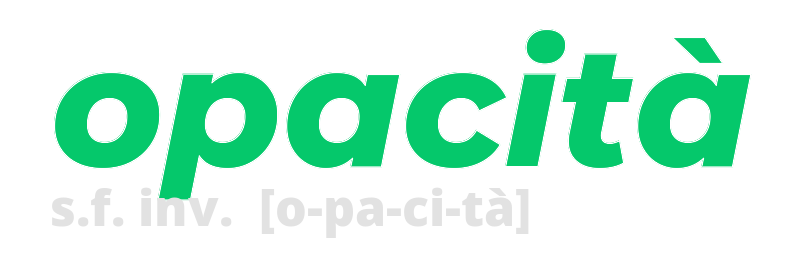 opacita