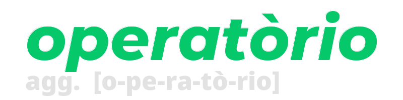 operatorio