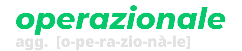 operazionale