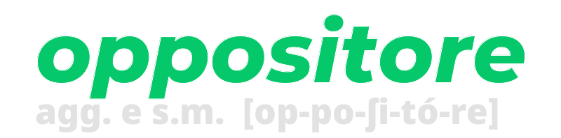 oppositore
