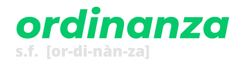 ordinanza