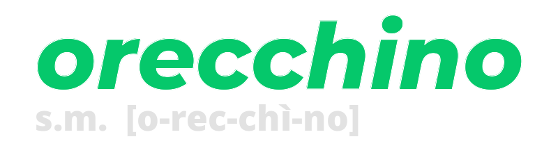 orecchino