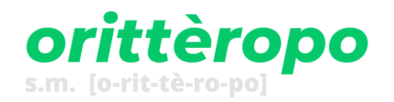 oritteropo