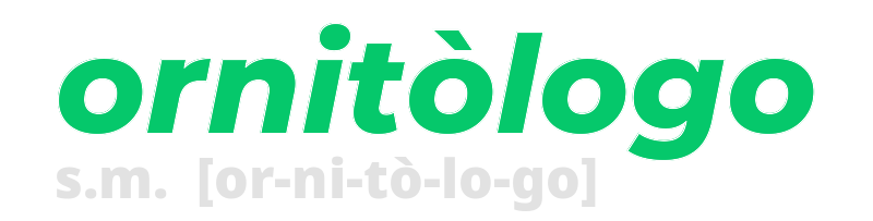 ornitologo