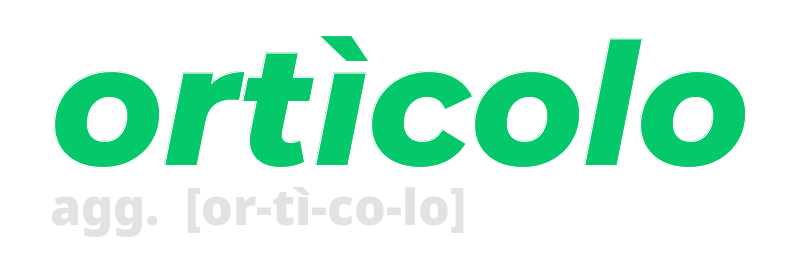 orticolo