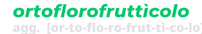 ortoflorofrutticolo