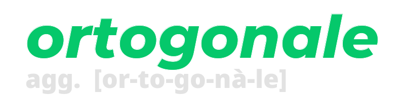 ortogonale