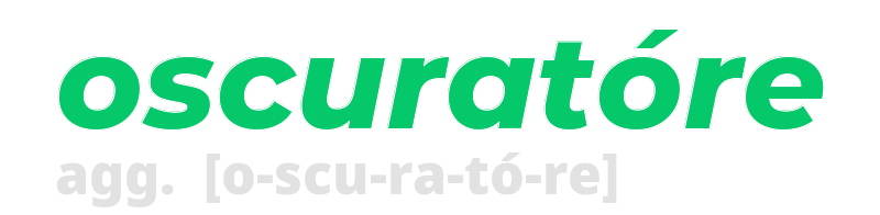 oscuratore