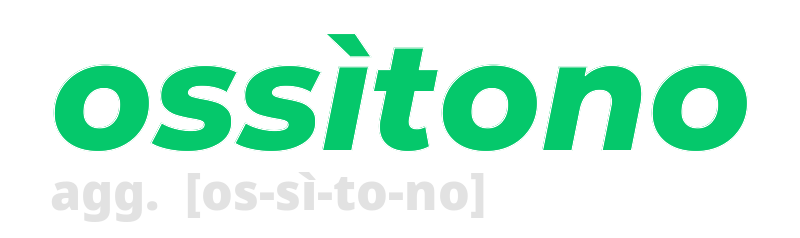 ossitono