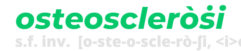osteosclerosi
