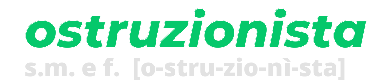 ostruzionista