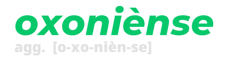 oxoniense