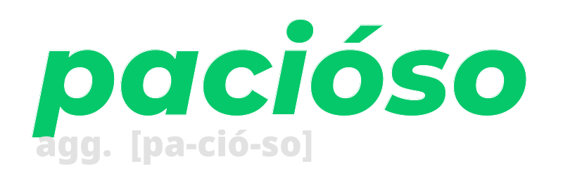 pacioso