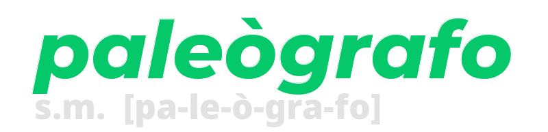 paleografo