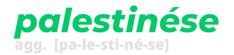 palestinese