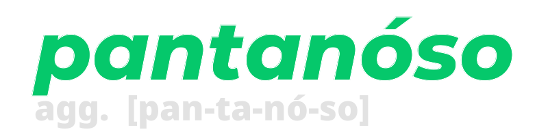 pantanoso