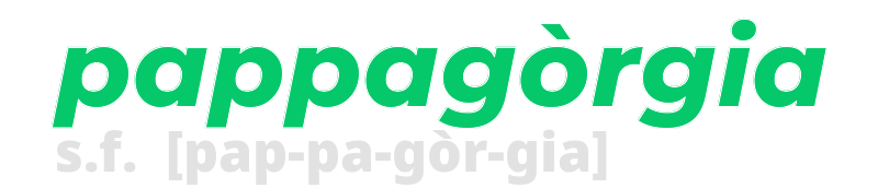 pappagorgia