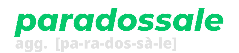 paradossale