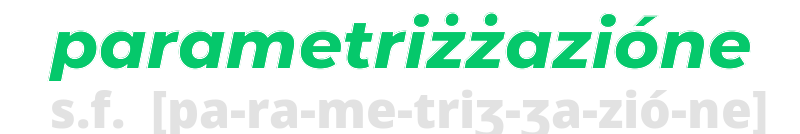 parametrizzazione