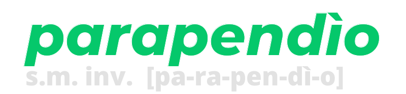 parapendio