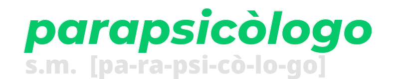 parapsicologo