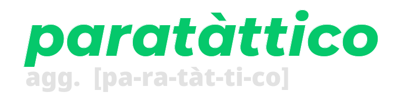 paratattico