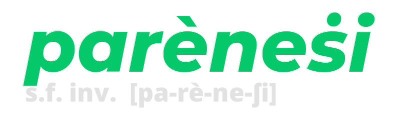 parenesi