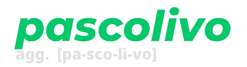 pascolivo