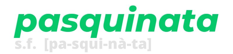 pasquinata