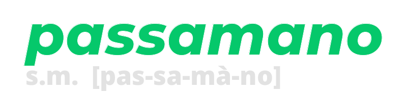 passamano