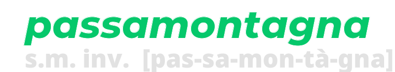 passamontagna