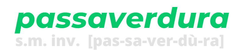 passaverdura