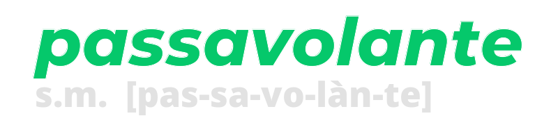 passavolante