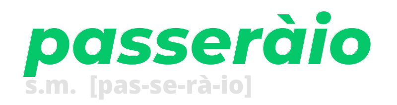 passeraio