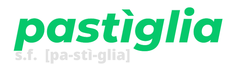 pastiglia