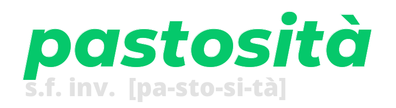 pastosita