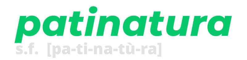 patinatura