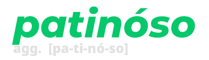 patinoso