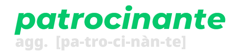 patrocinante