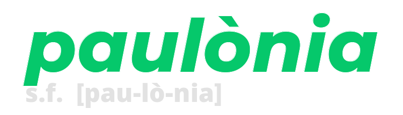 paulonia