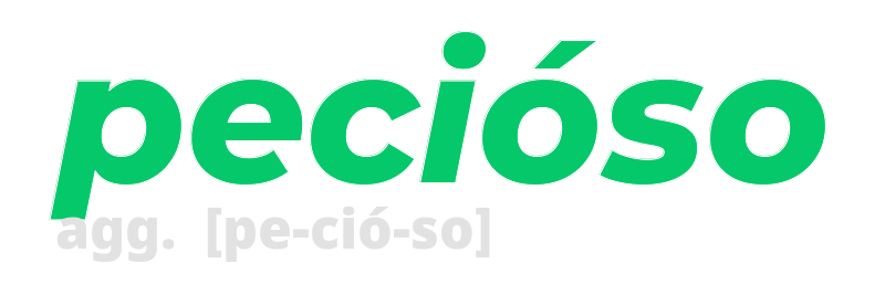 pecioso