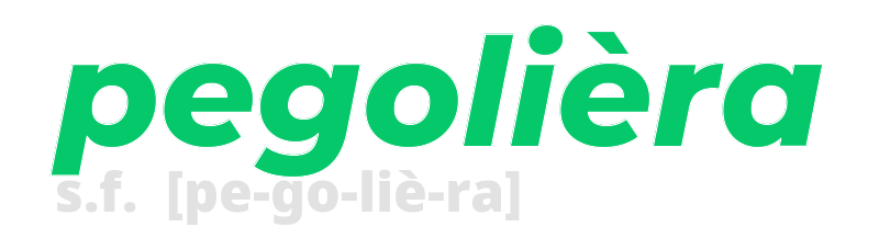 pegoliera