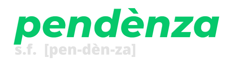 pendenza