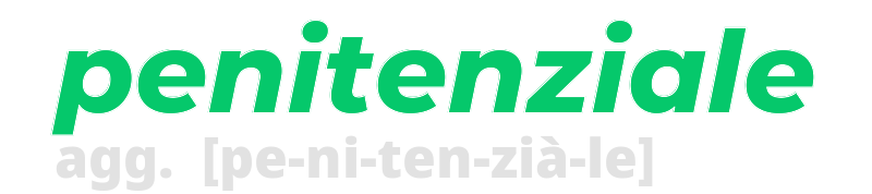 penitenziale