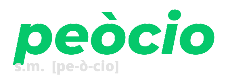 peocio