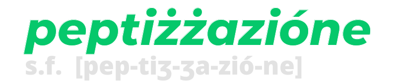 peptizzazione