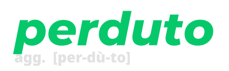 perduto