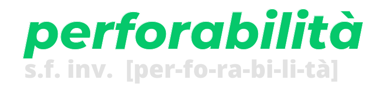 perforabilita