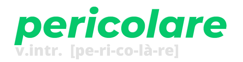 pericolare